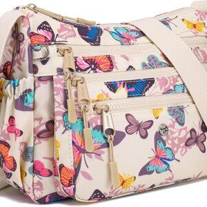 Multi-Pocket Lightweight Handbag - Stylish Crossbody Tote for Daily Adventures